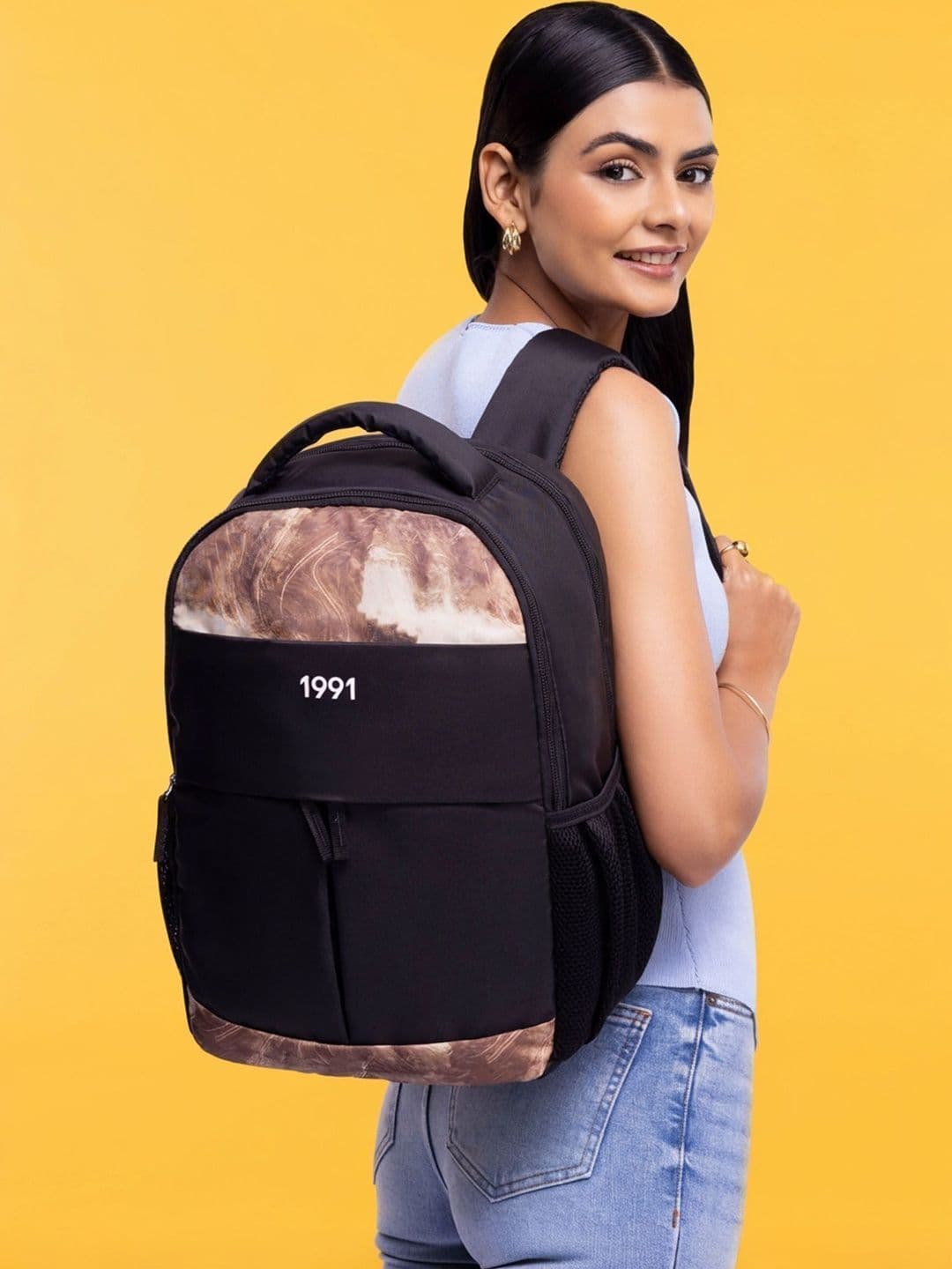ZOUK ZOUK Women Contrast Detail Backpack