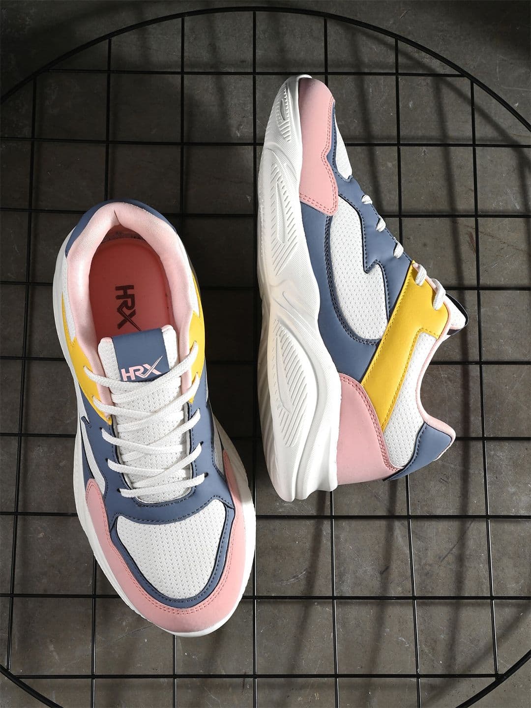 HRX by Hrithik Roshan HRX by Hrithik Roshan Women Pink Mesh Running Sports Shoes