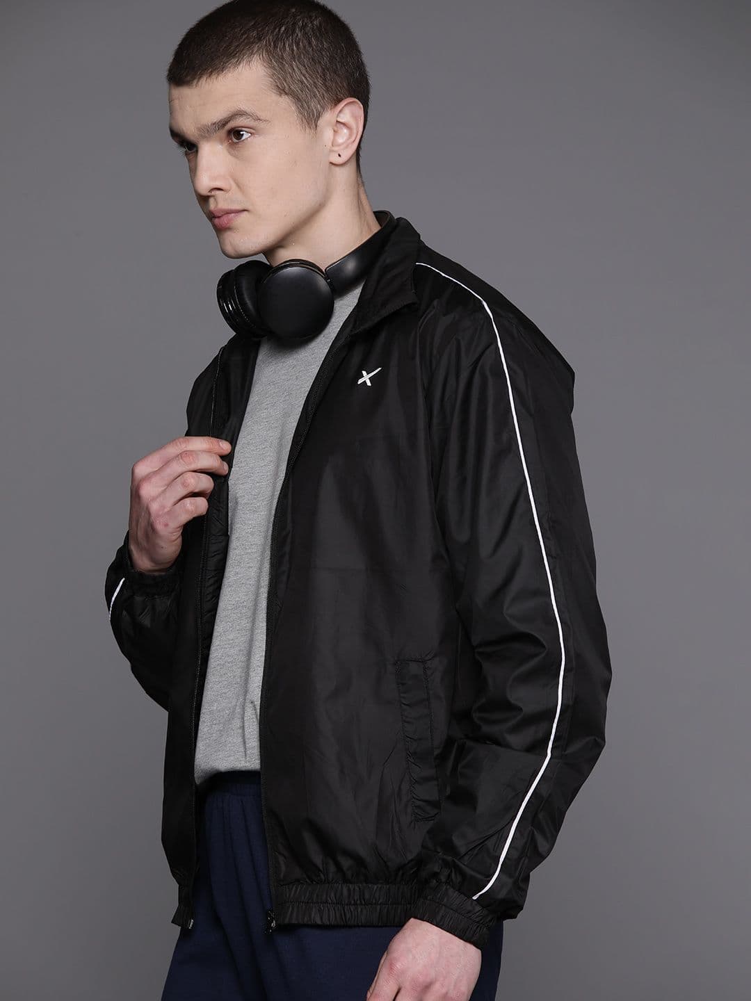 HRX by Hrithik Roshan HRX by Hrithik Roshan Men Lifestyle Windcheater Sporty Jacket