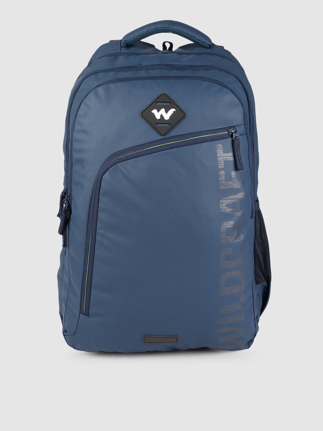 Wildcraft Unisex Blue Solid Backpack