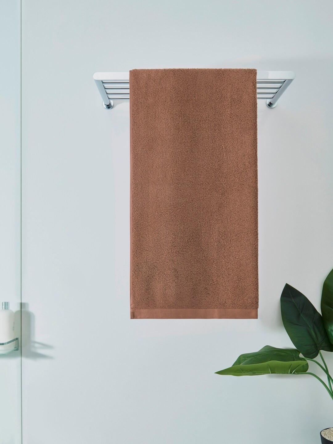 DDecor Live Beautiful Solid Cotton 450GSM Super Soft Adult Regular Bath Towel-59x30In