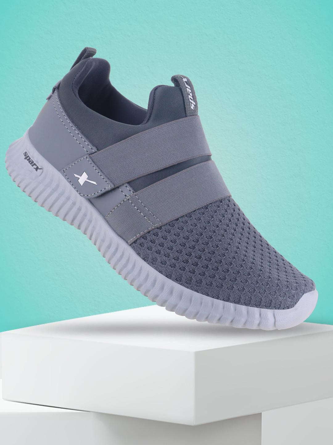 Sparx Men Grey Mesh Running Shoes