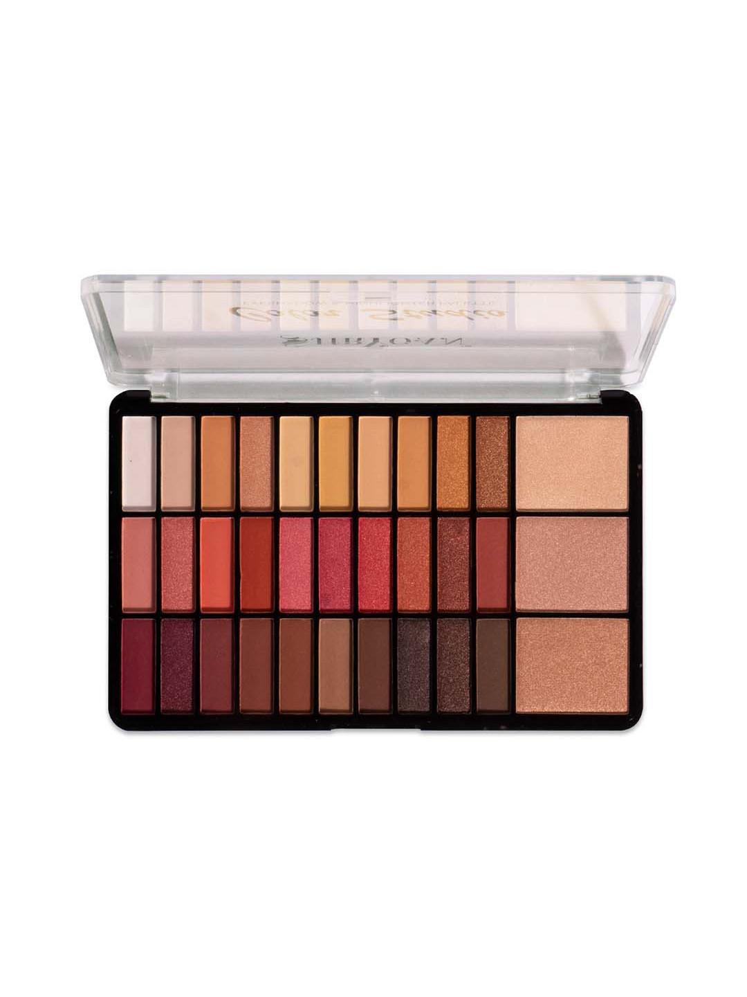 SHRYOAN Eyeshadow, Highlighter & Compact Palette Matte - Multicolor