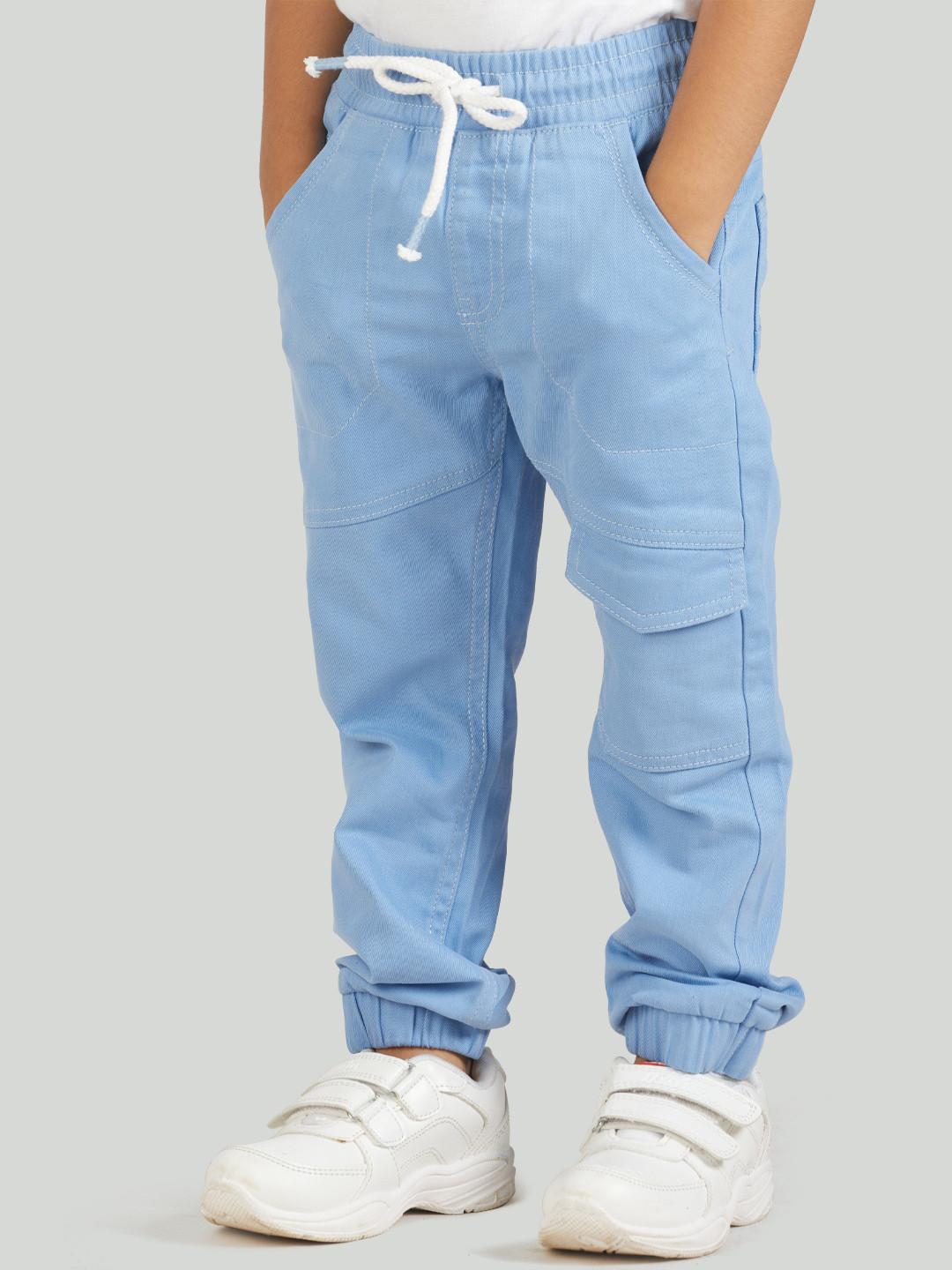 Zalio Boys Blue Joggers Trousers
