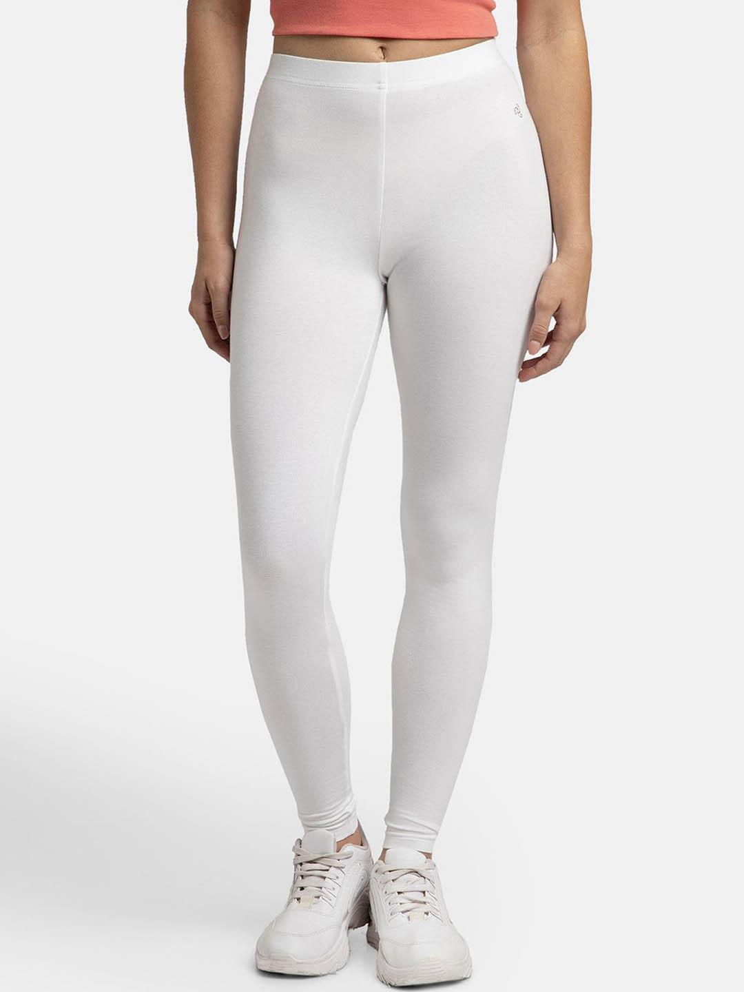 Jockey Super Combed Cotton Slim Fit Leggings with Ultrasoft Waistband -AW87