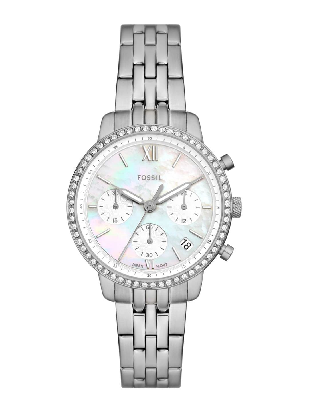Fossil Women Dial & Stainless Steel Straps Analogue Watch AK_ES5357