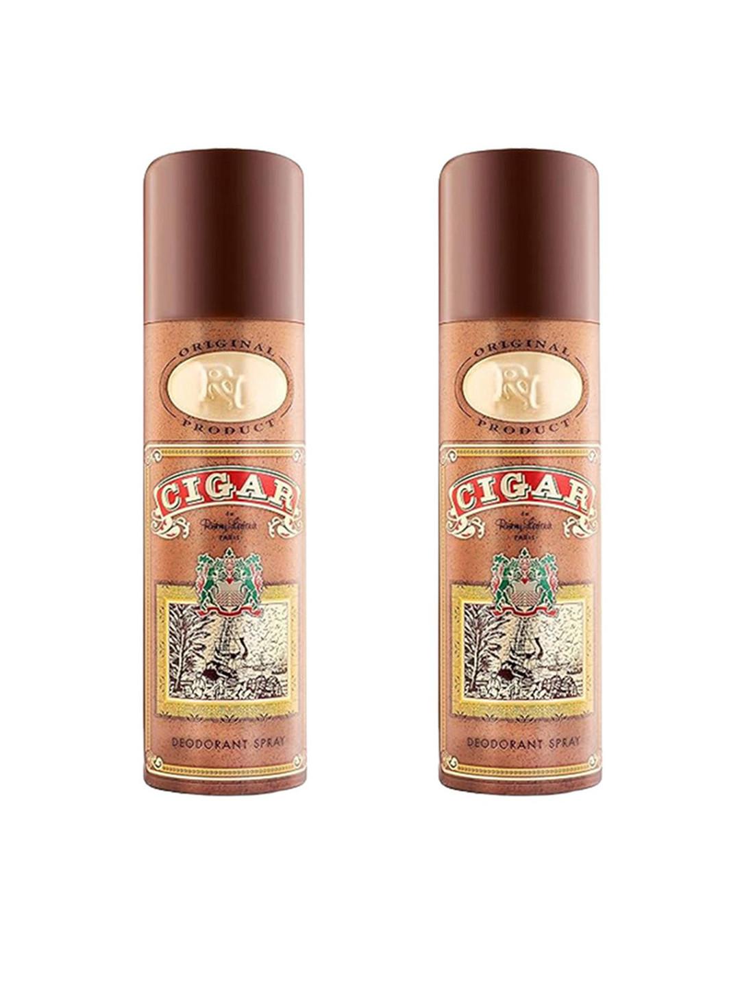 Lomani Cigar Deodorant Spray Pack of 2 200 ml Each | Long - Lasting Fragrance