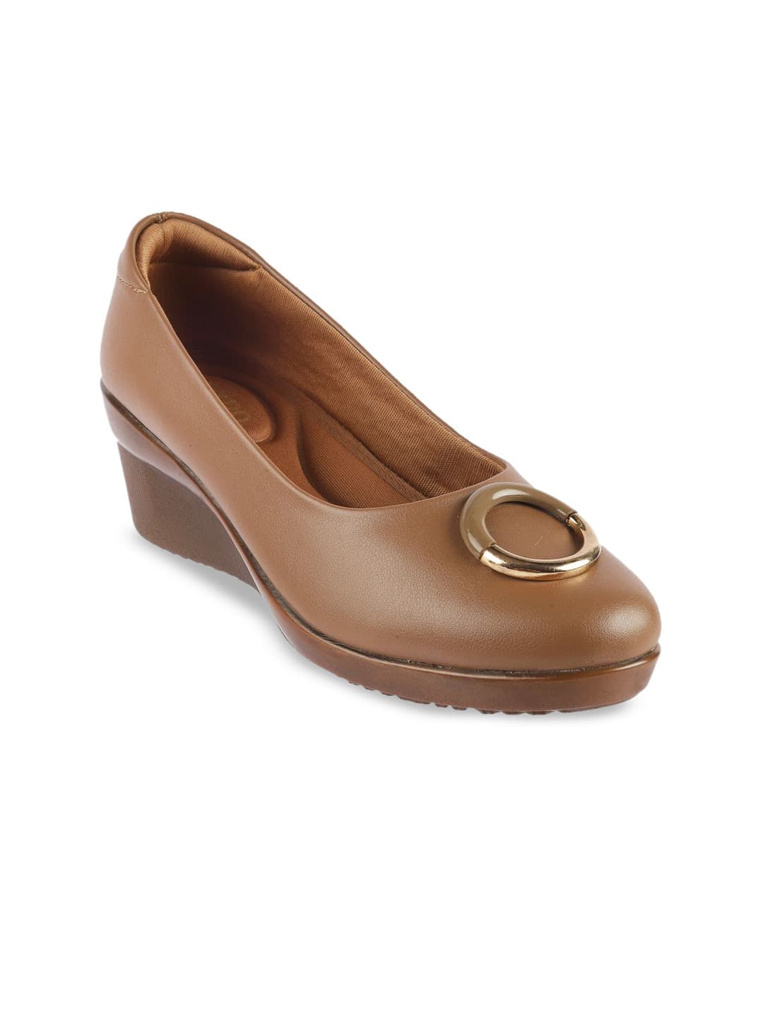 Metro Work Wedge Pumps
