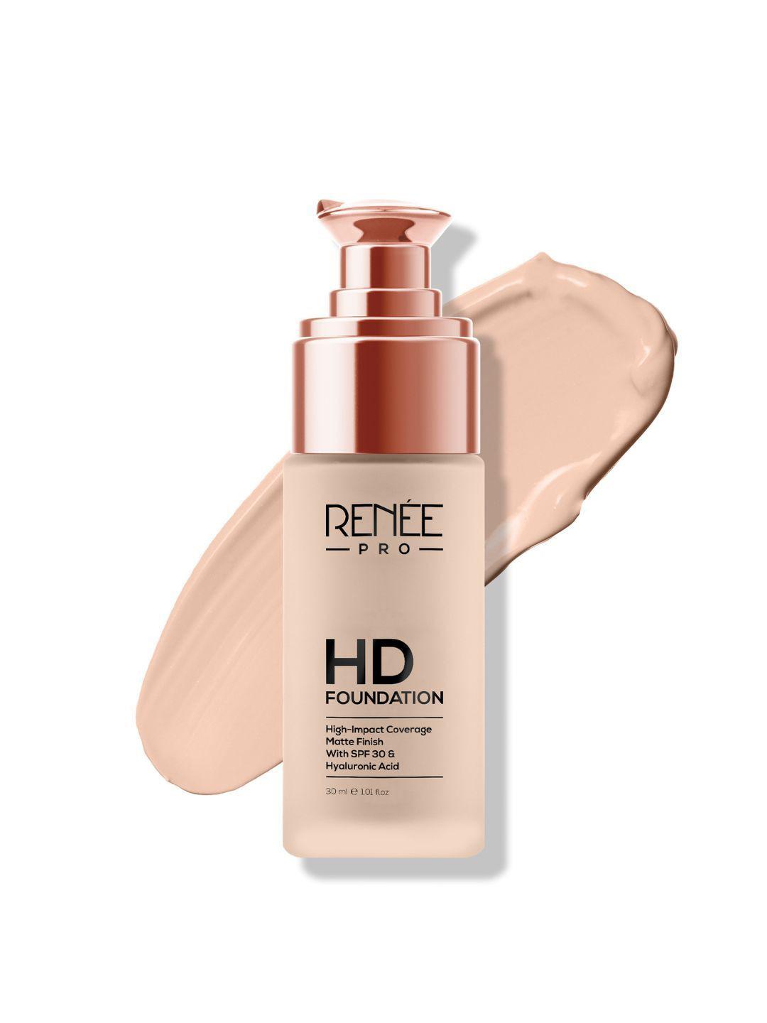 Renee Pro HD Foundation With Vitamin E - 30ml - Sandal