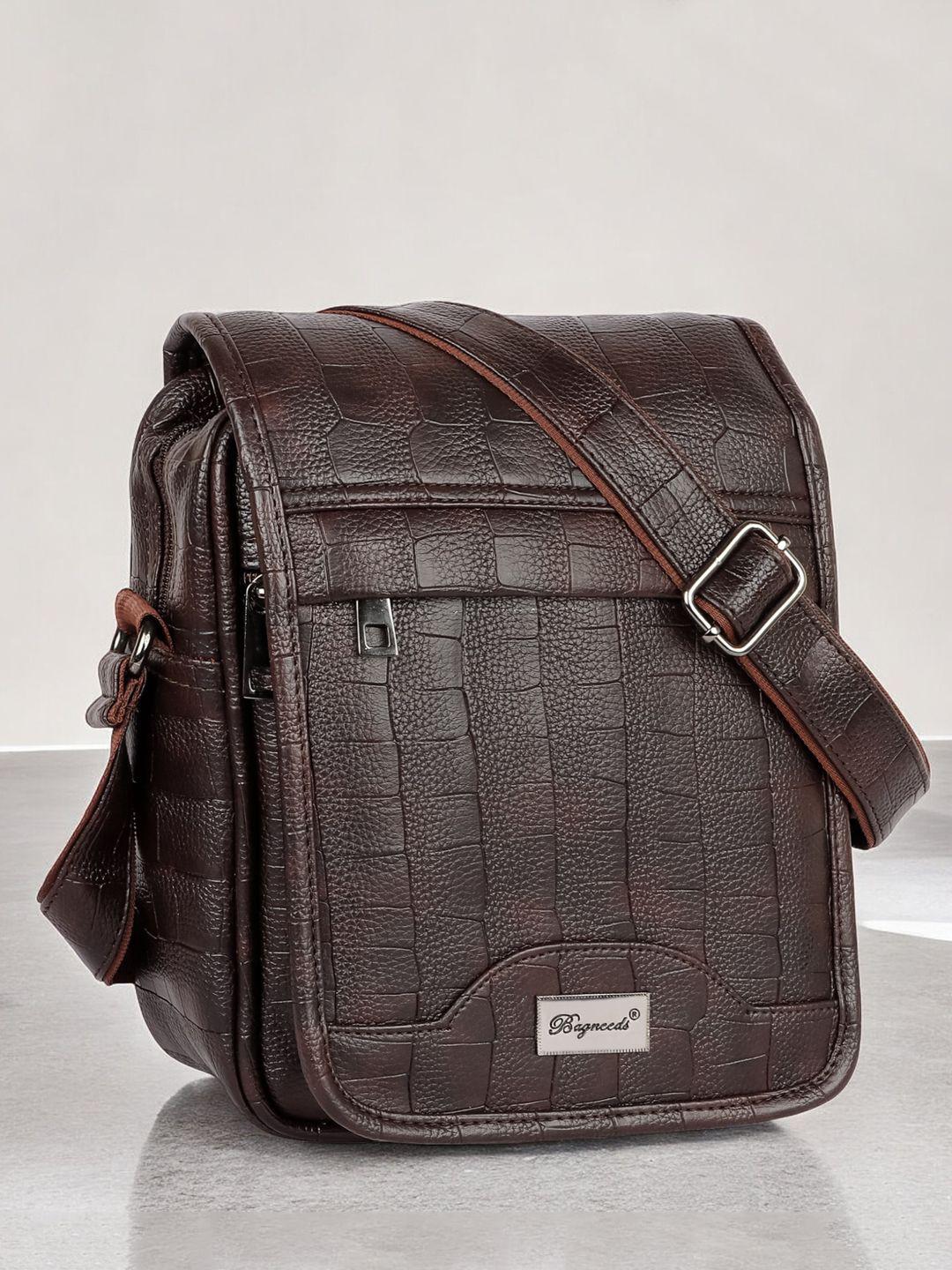 bagneeds Unisex Textured Messenger Bag