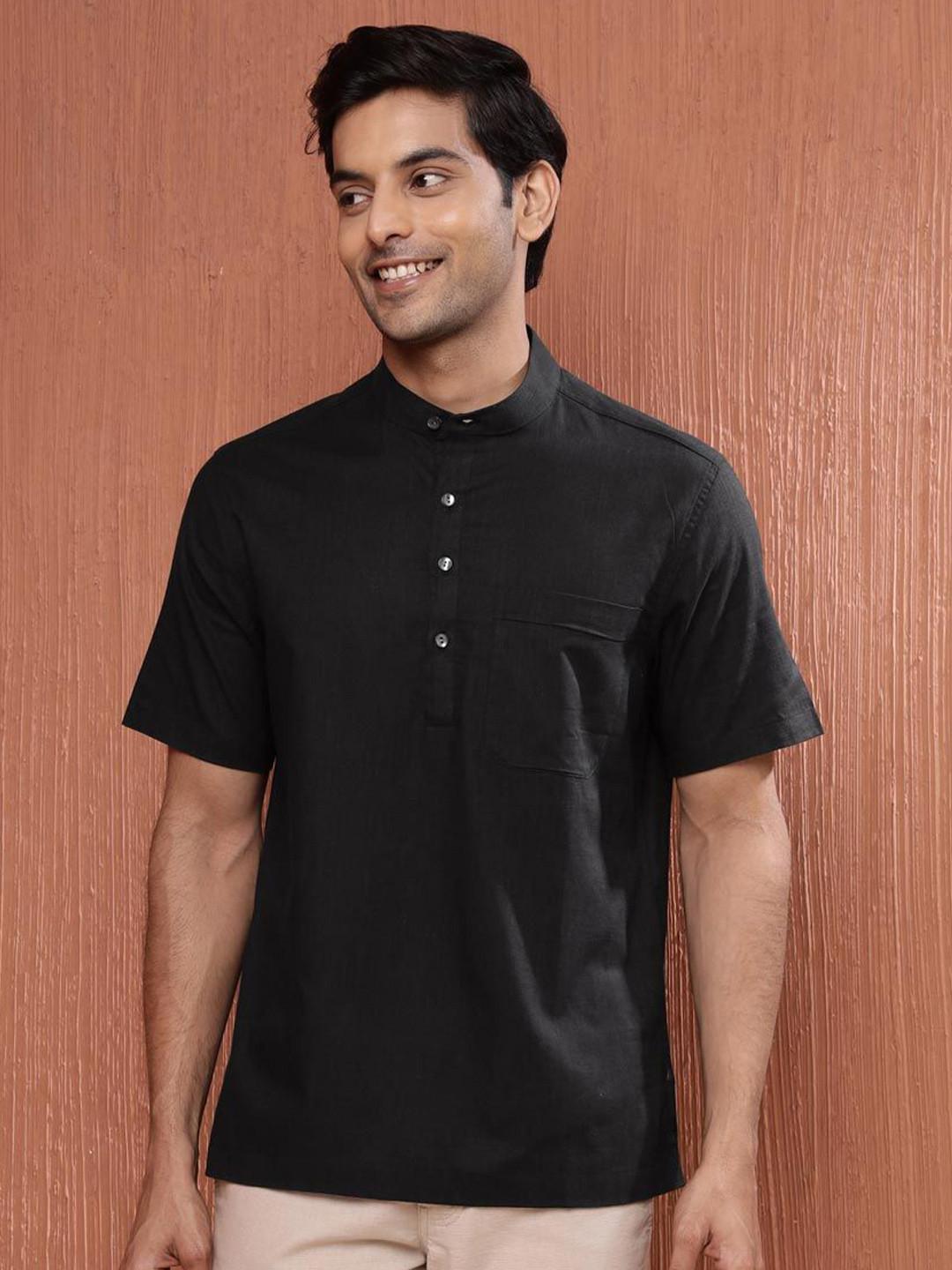 Fabindia Men Opaque Casual Shirt