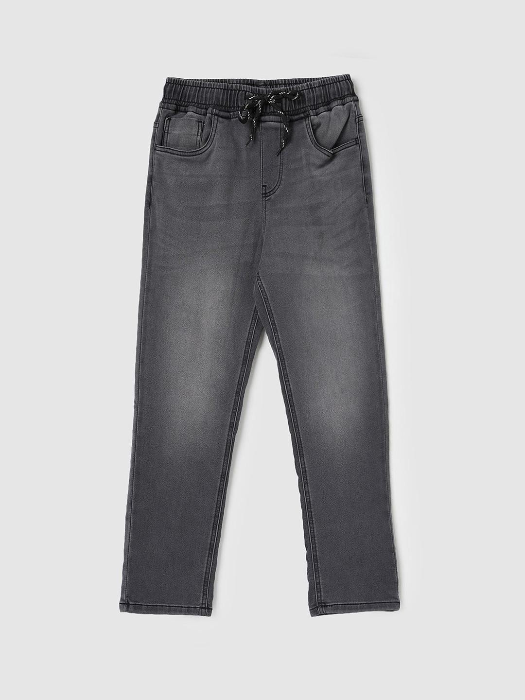max Boys Mid-Rise Light Fade Jeans