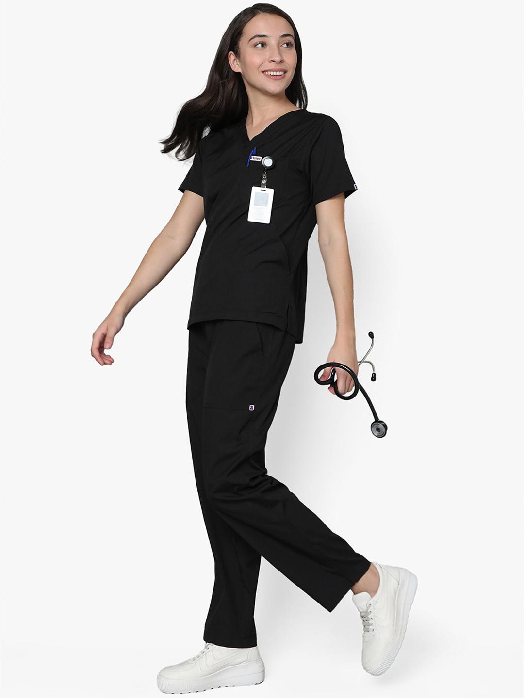 KNYA Women Doctor 5-Pocket Scrub Suit