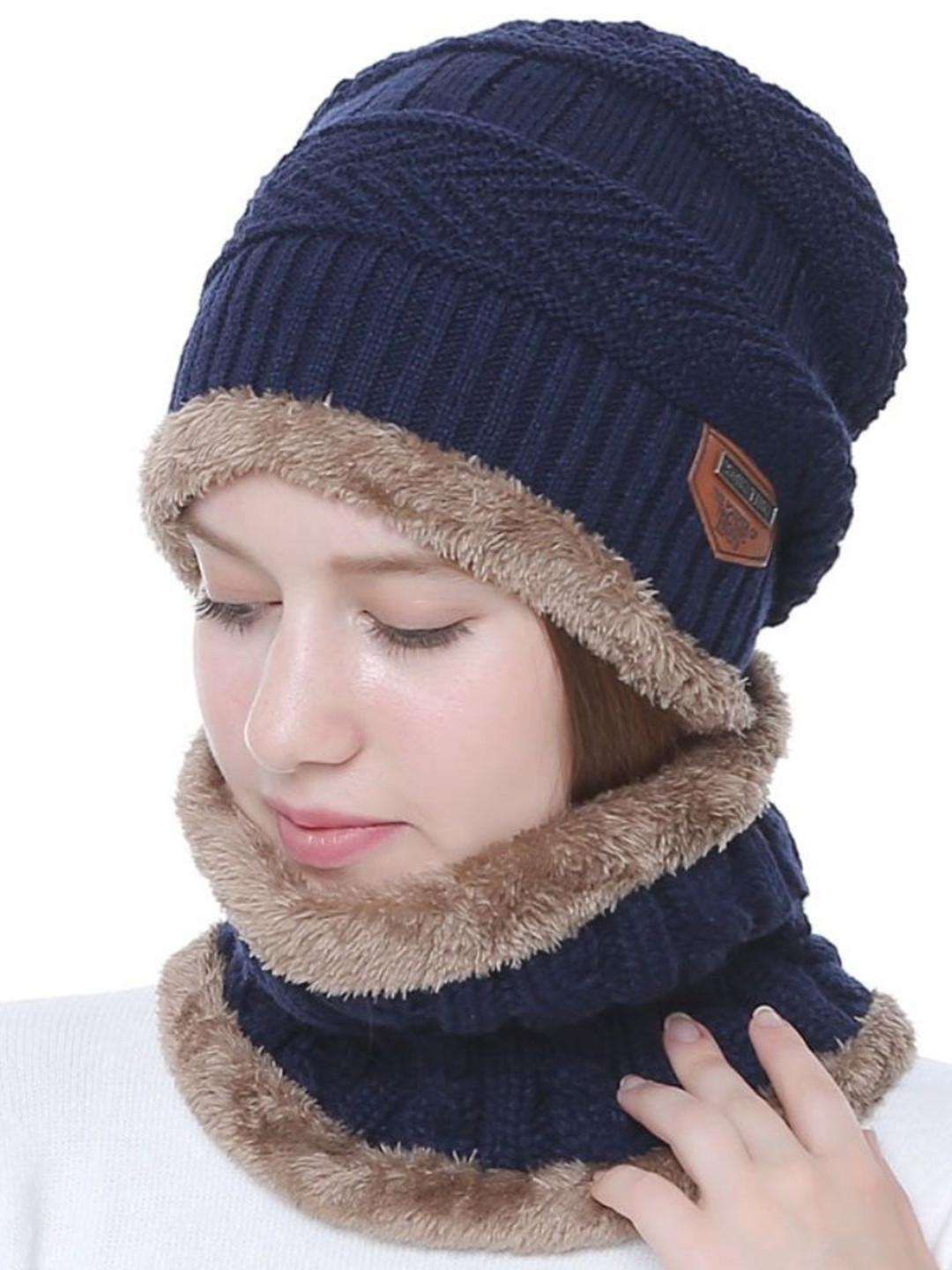 Alexvyan Women Woollen Winter Beanie