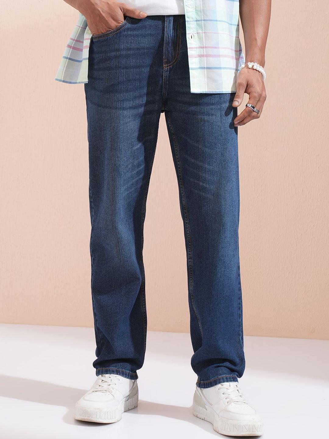 HIGHLANDER Men Relaxed Fit Light Fade Jeans
