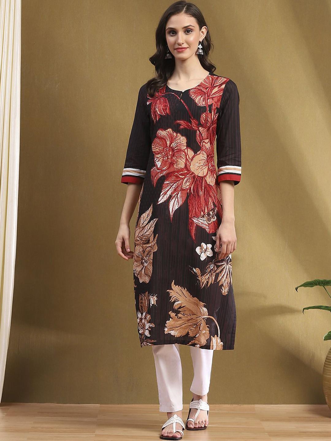Biba Women Printed Kurta