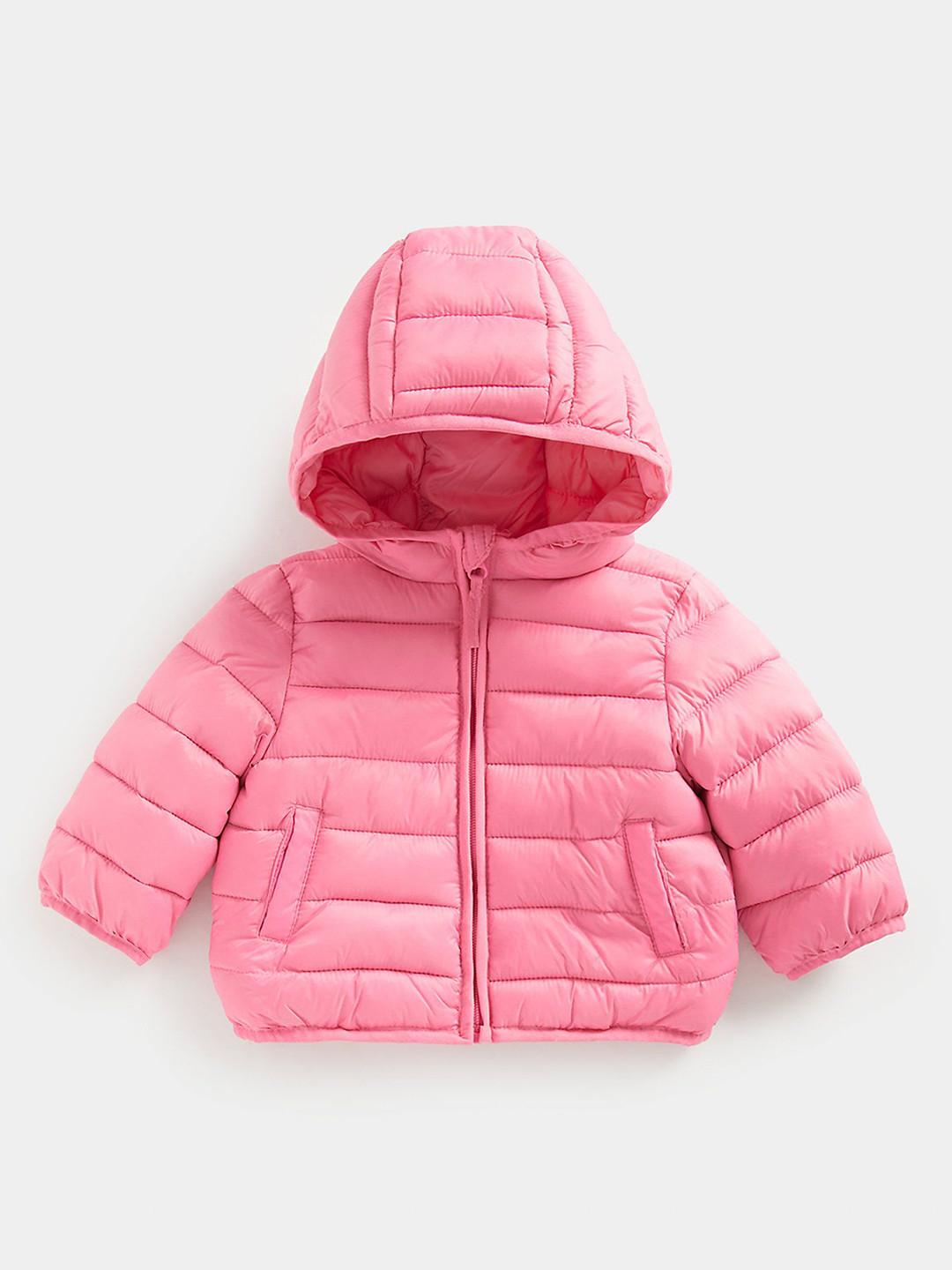 mothercare Girls Hooded Puffer Jacket