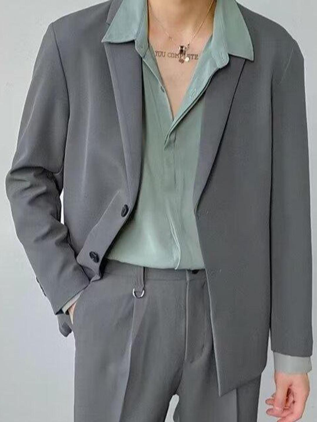 StyleCast Men Single Breasted Blazer