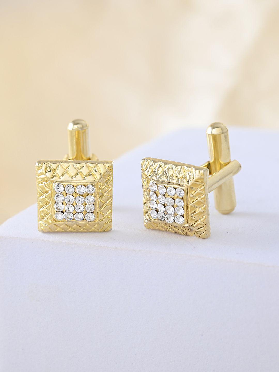 Golden Radiance Men's Cufflinks