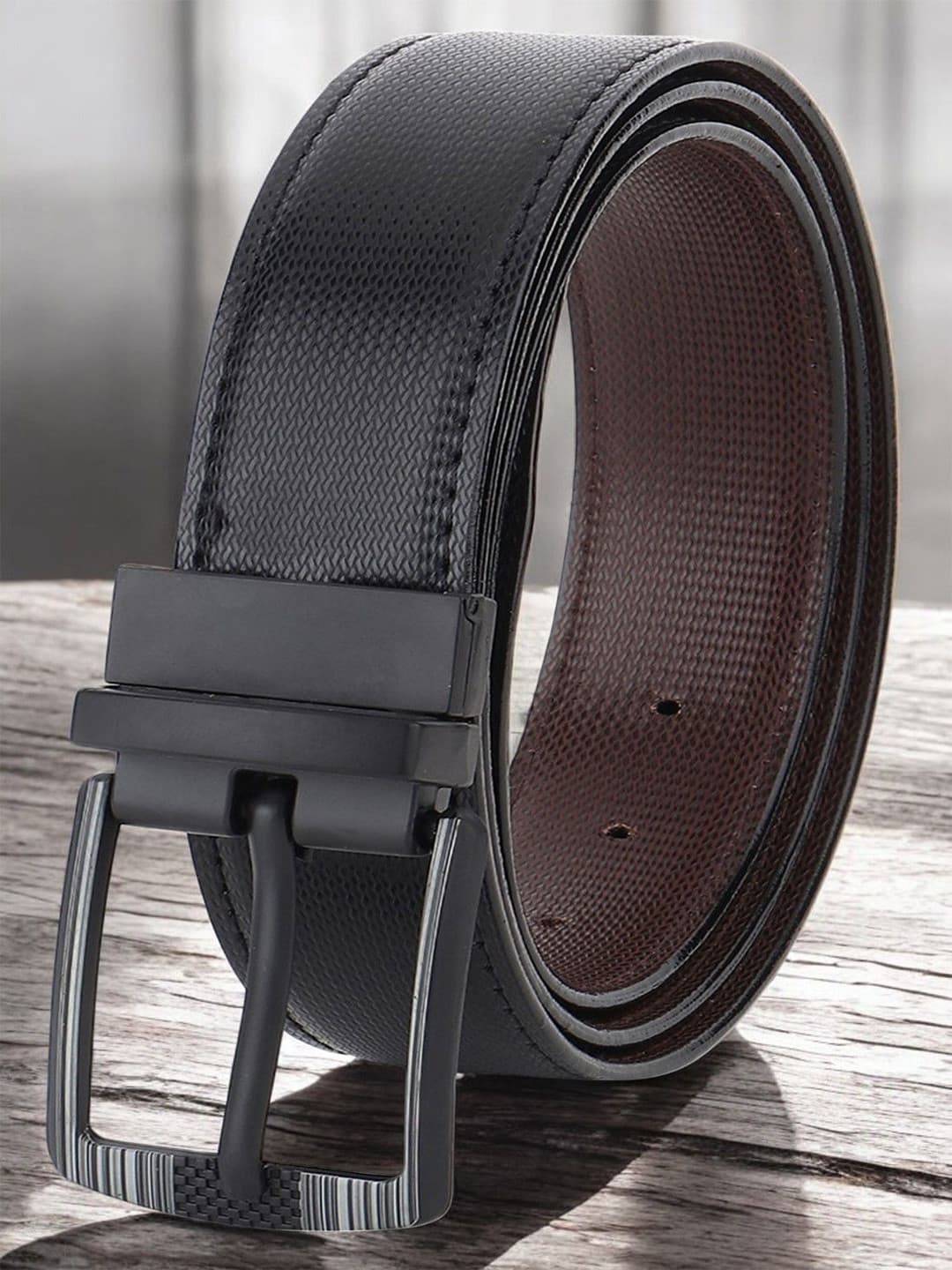 The Roadster Lifestyle Co Textured Formal Belts