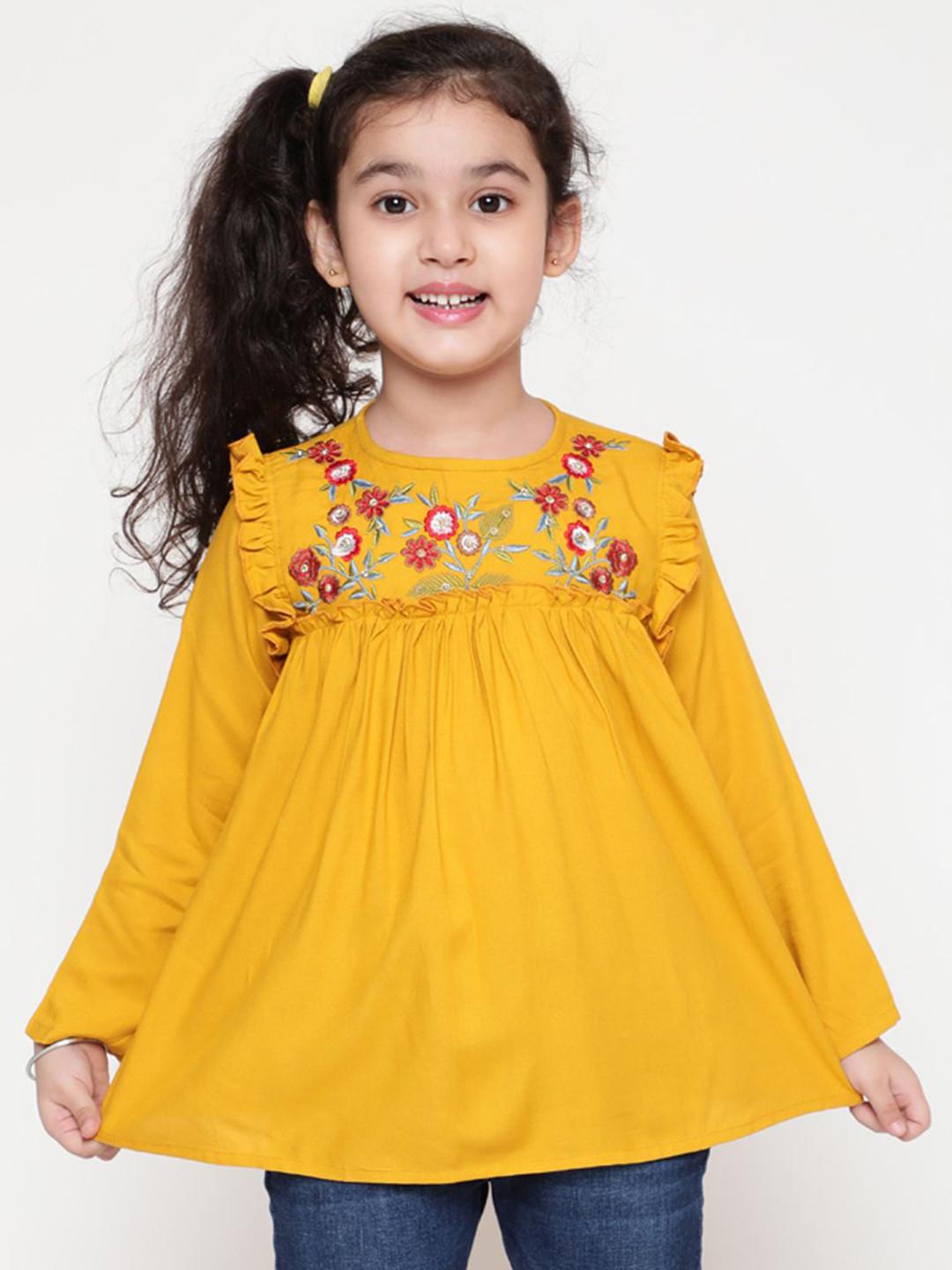 Ishti Women Floral Embroidered Top