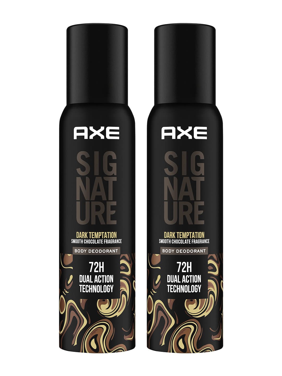 AXE Men Set of 2 Signature Dark Temptation Long Lasting Body Deodorant - 200 ml each