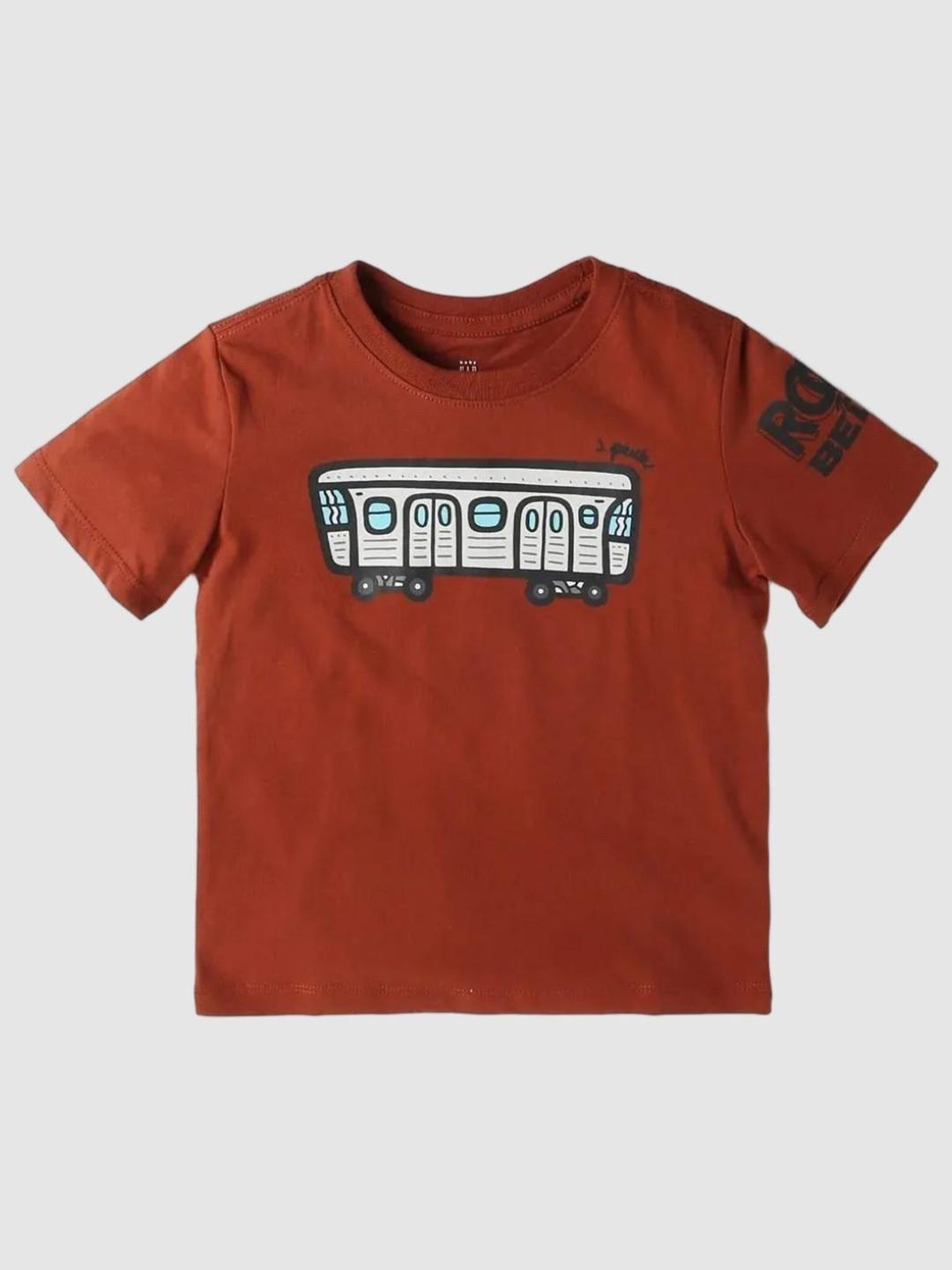 GAP Boys Graphic Printed Crew Neck T-Shirt