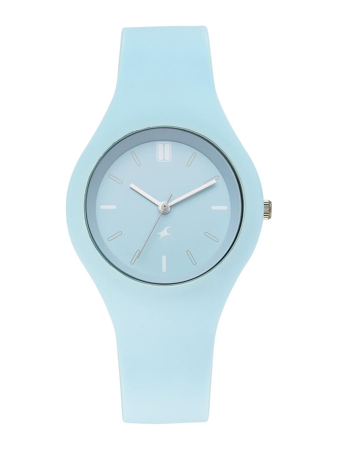 Fastrack Tees Zing Girls Solid Dial & Straps Analogue Watch 68050PP05W