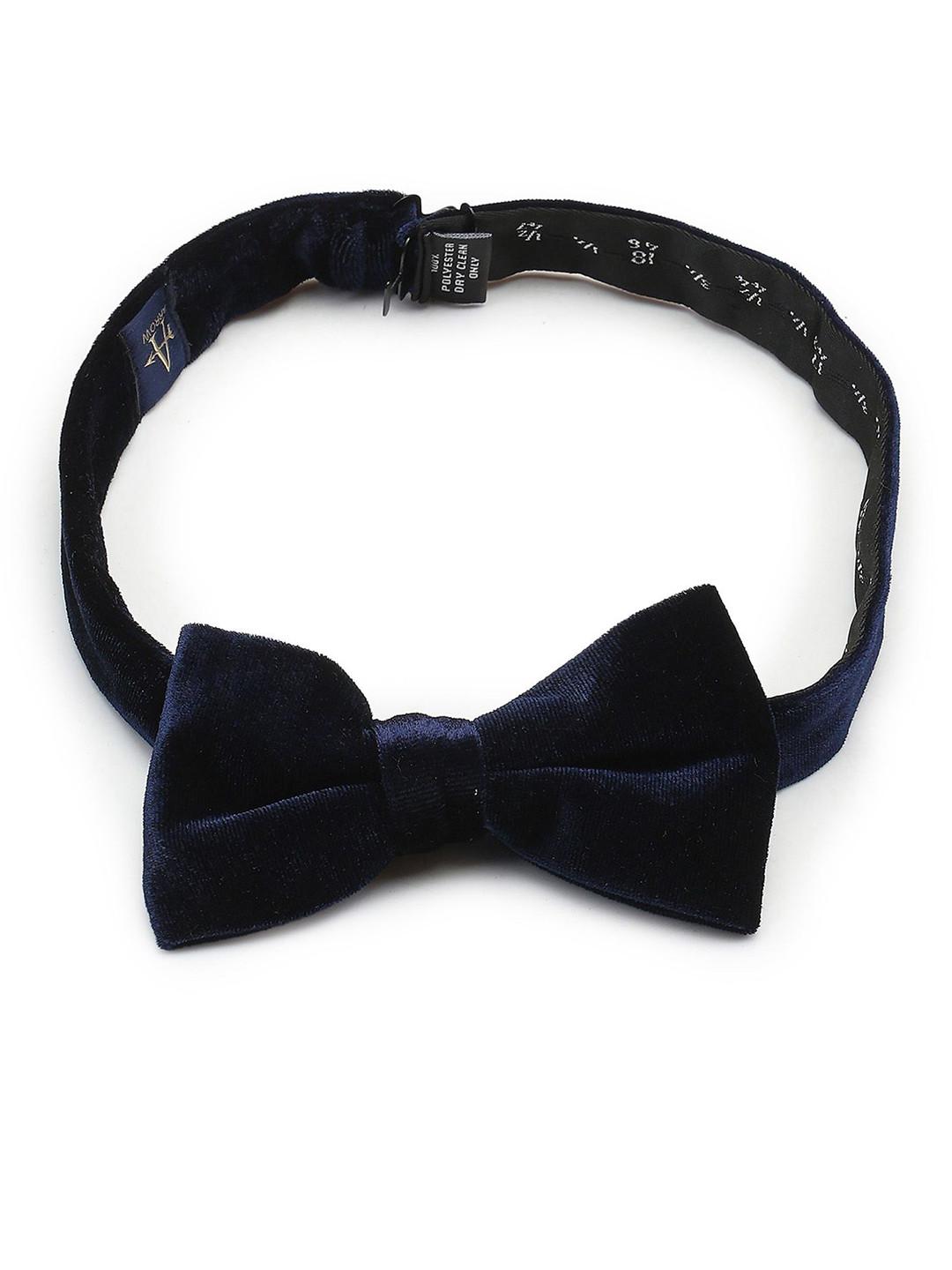 Arrow Men Solid Velvet Bow Tie