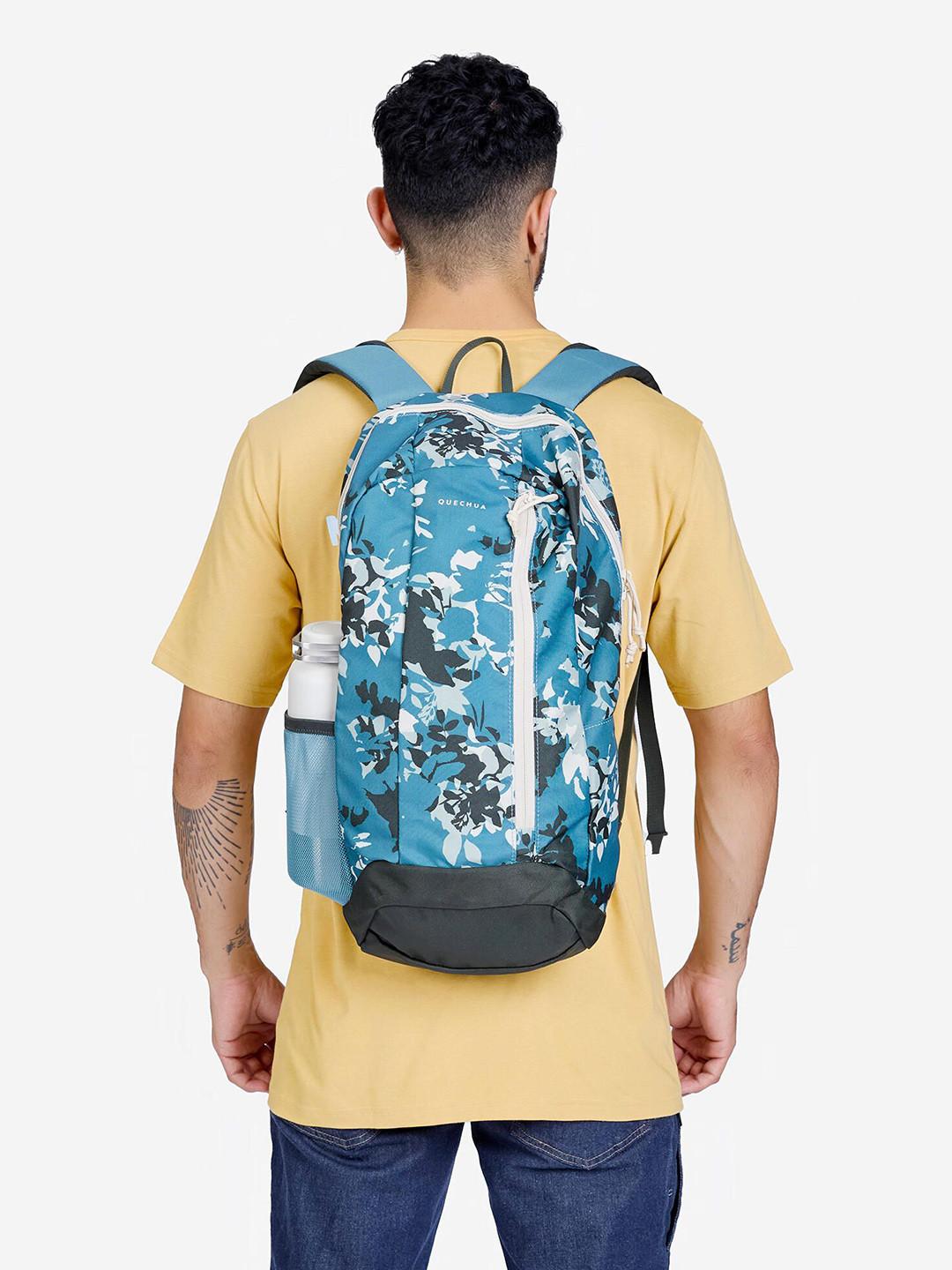 Decathlon Quechua - Men Blue Travel 100 Ventilation Hiking Backpack 20L