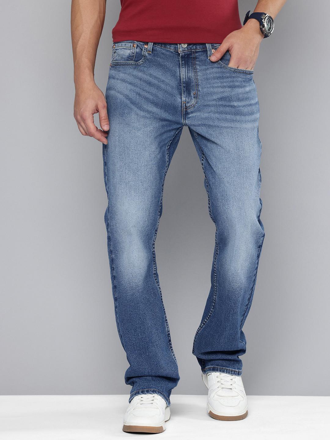 Levis Men 527 Relaxed Fit Stretchable Jeans