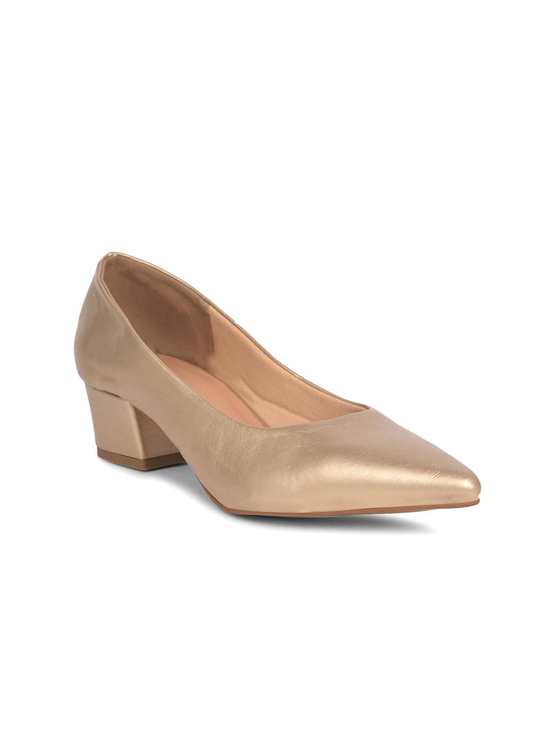 Bata Women Pointed Toe Block Pumps