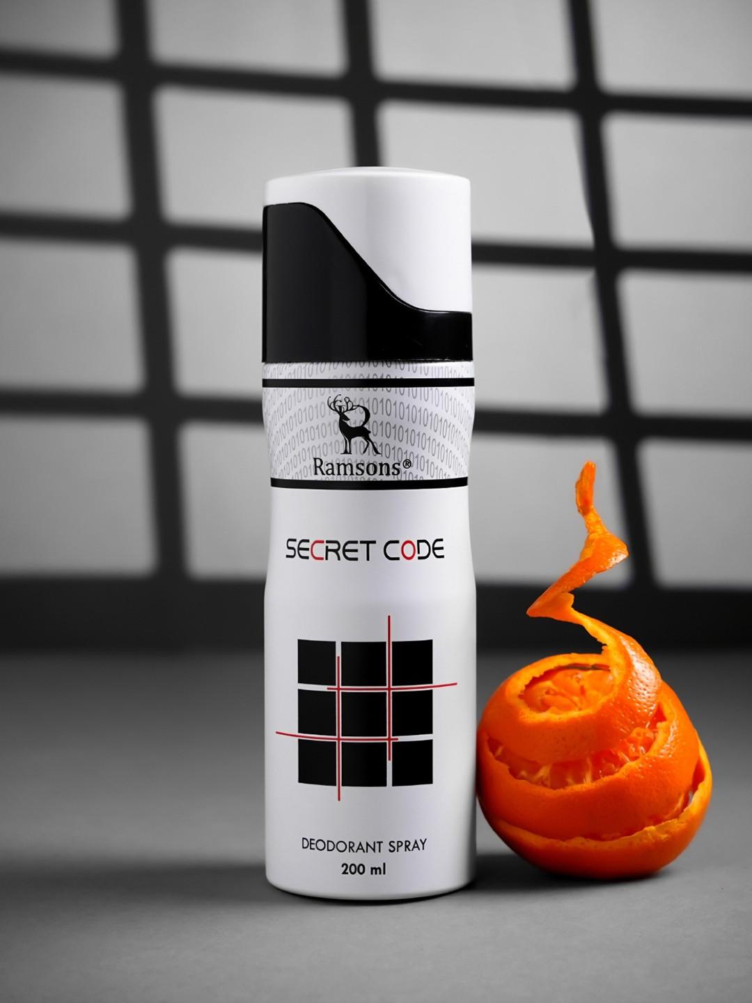 Ramsons Men Secret Code Long Lasting Deodorant Spray - 200 ml