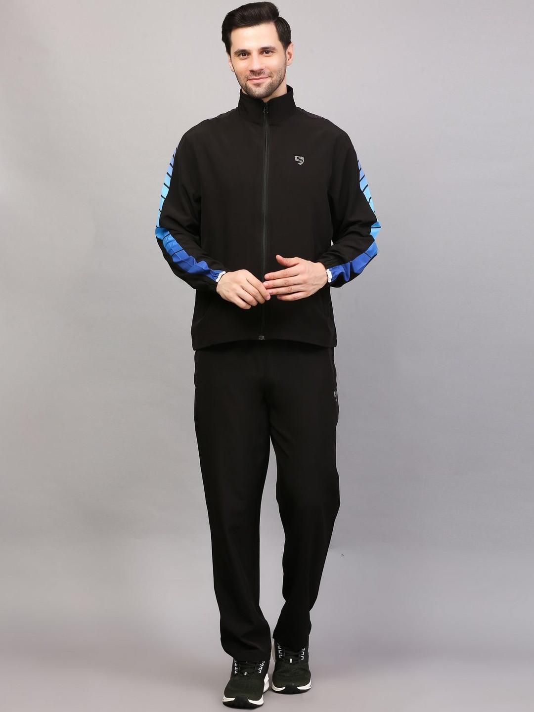 SG Men Mock Collar Tracksuits