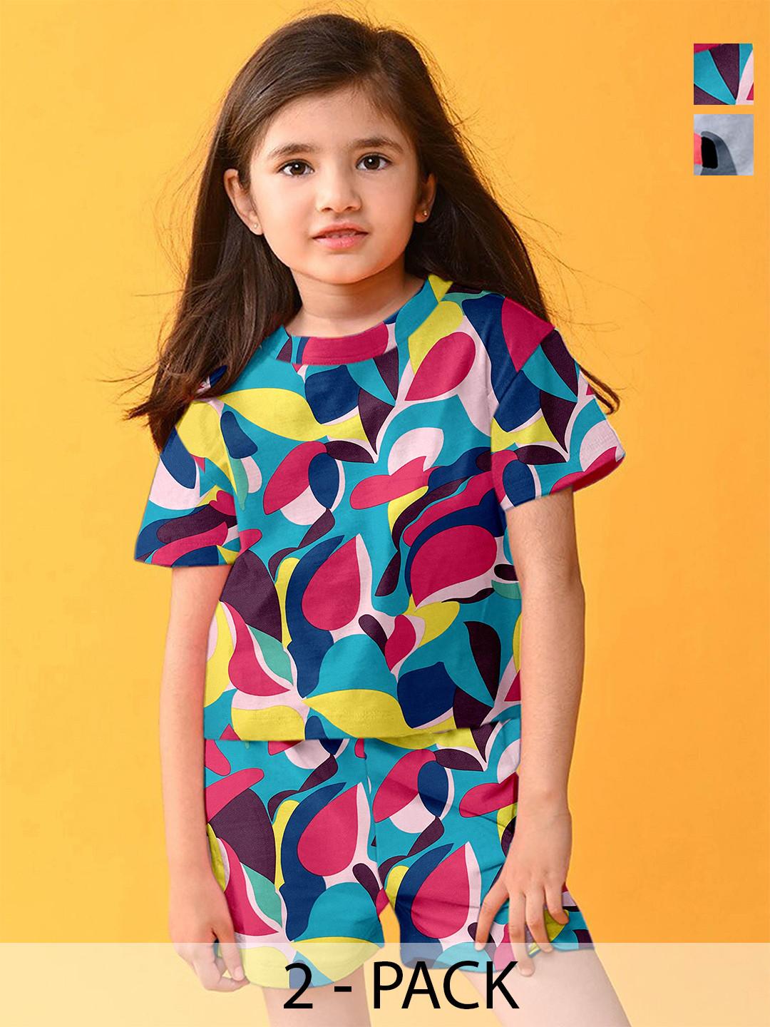 LITBABY Girls Printed Nightdress