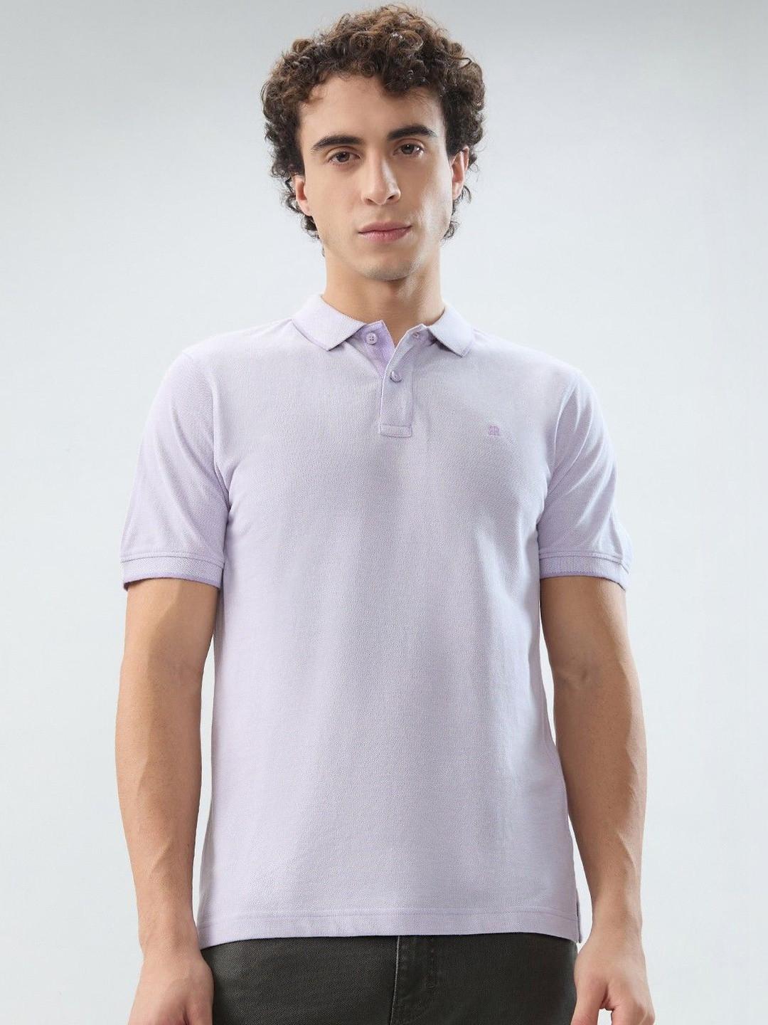 Raymond Pure Cotton Polo Collar Slim Fit Tshirt