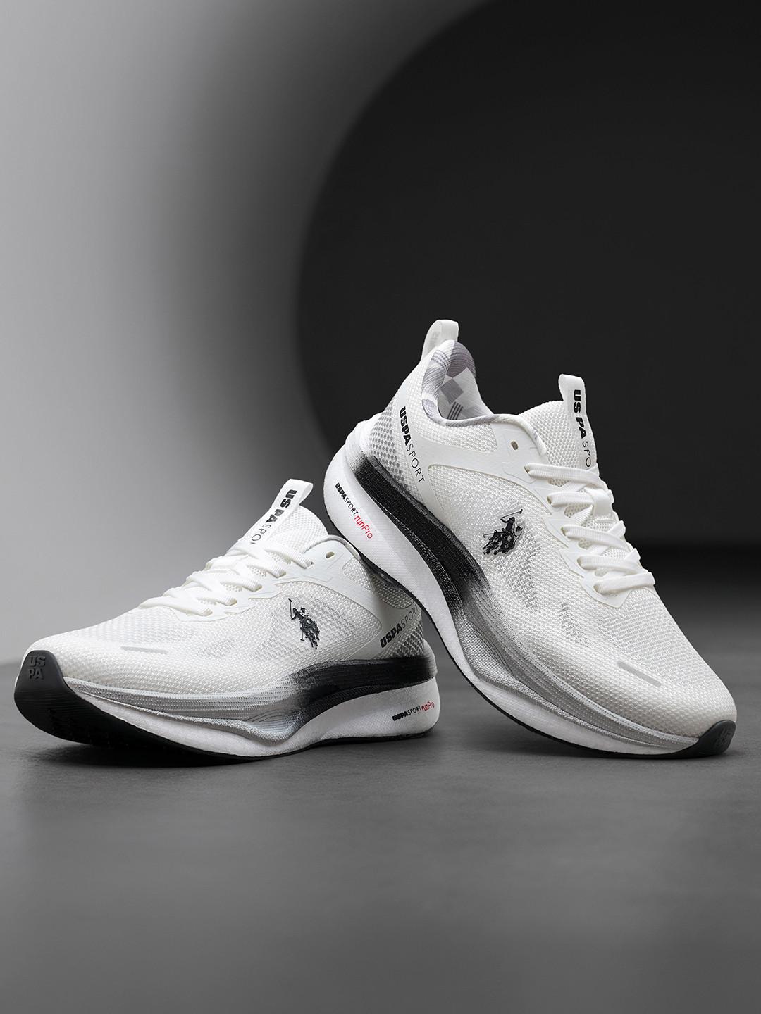 U.S. Polo Assn. Werner White Run Pro Running Shoes