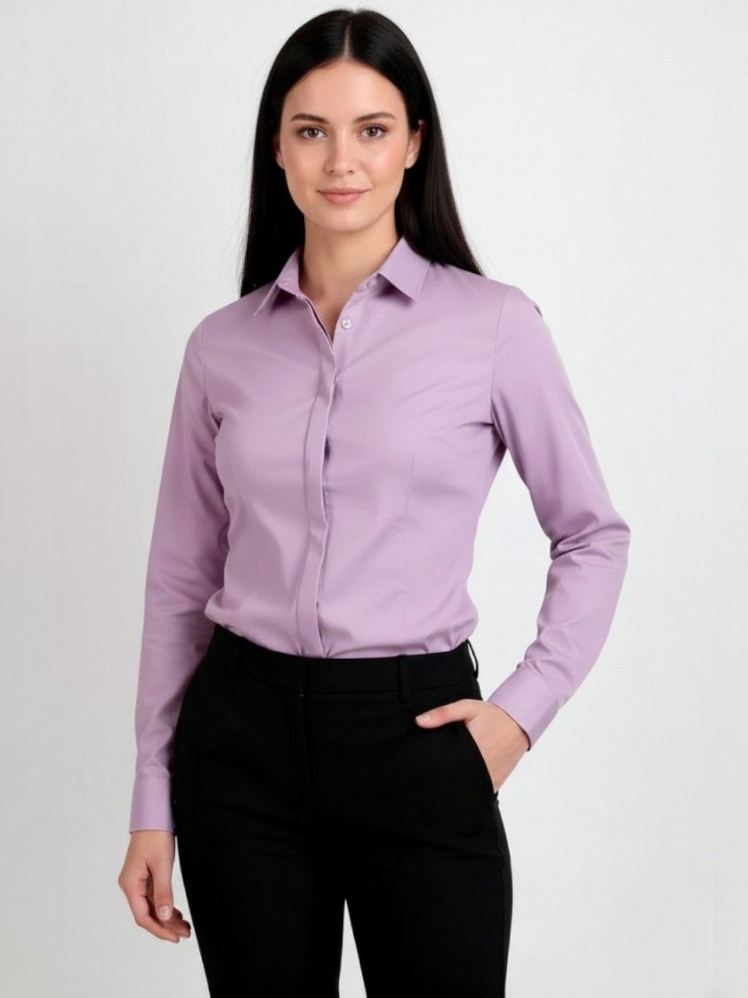 SWAZ Women Polly Cotton Formal Shirt