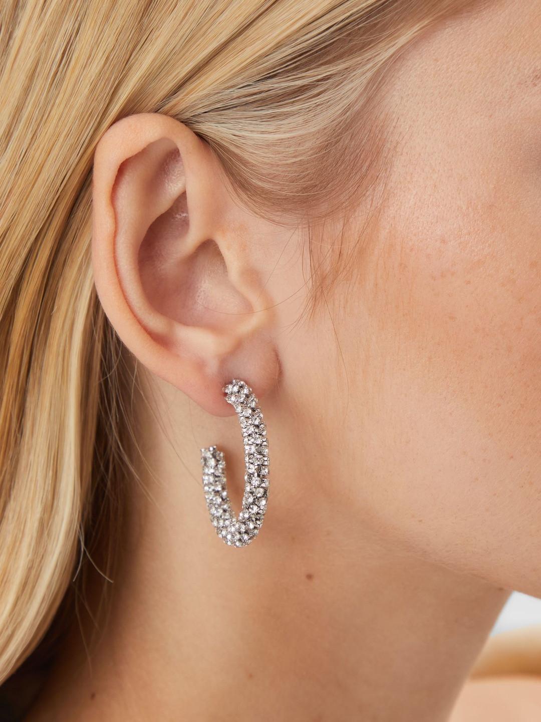 Accessorize Women Chunky Hoop Earrings