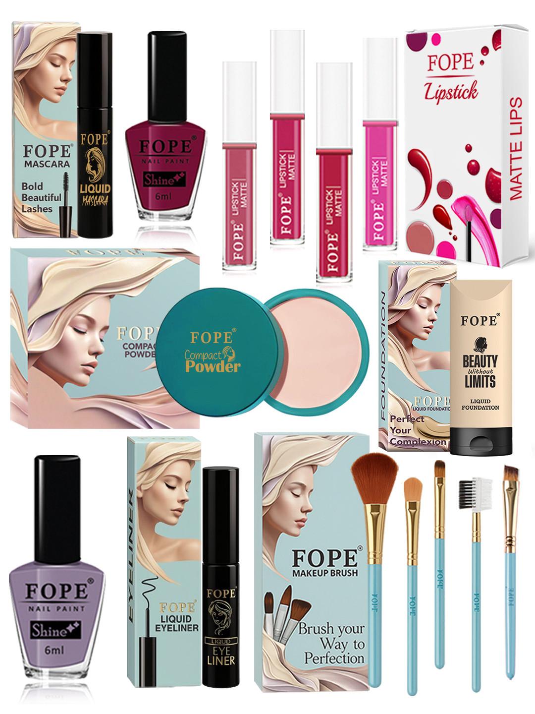 FOPE Set Of 15 All In One Long Lasting Makeup Combo