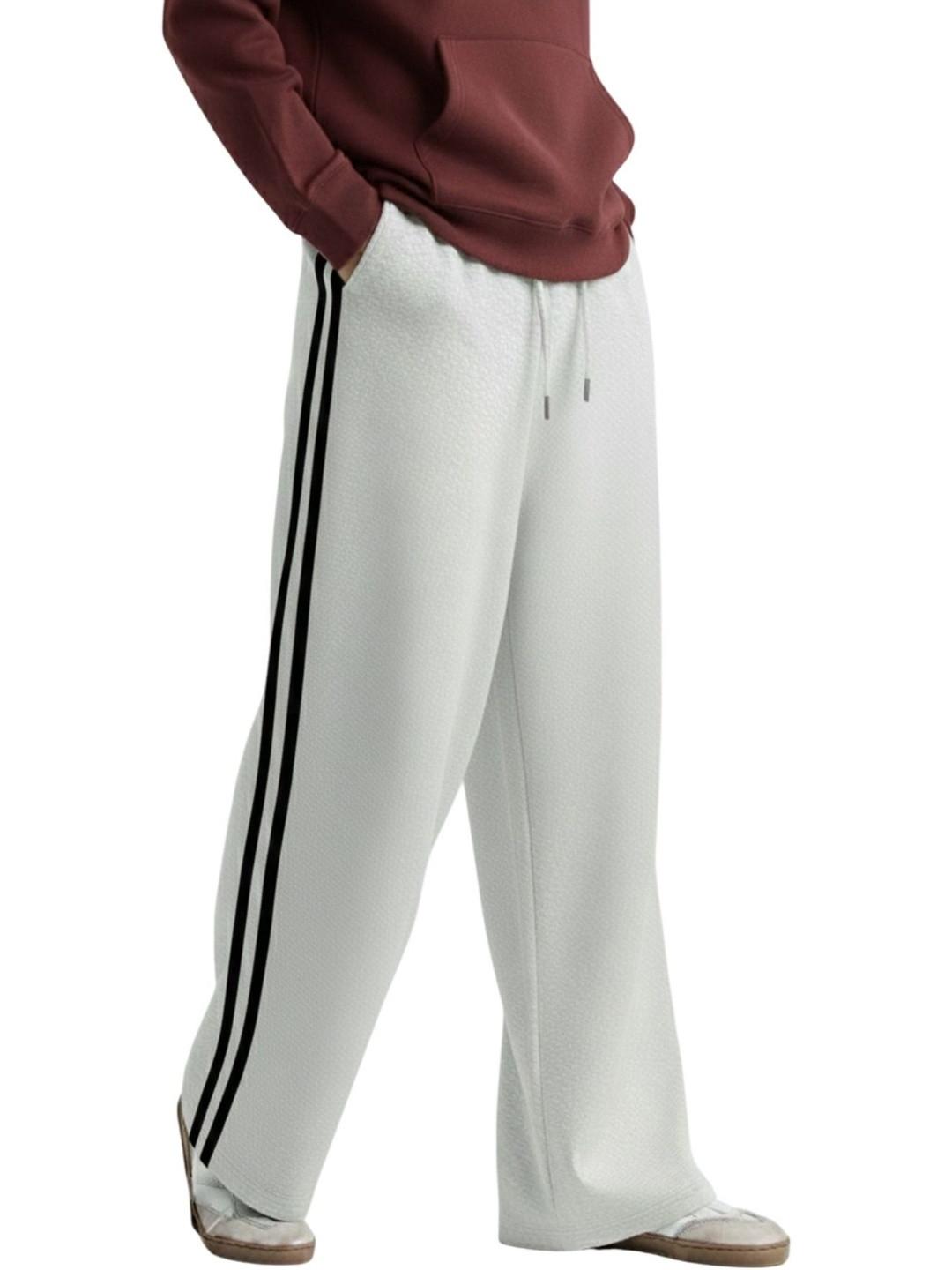 dockstreet Men Pure Cotton Relaxed Fit Track Pants