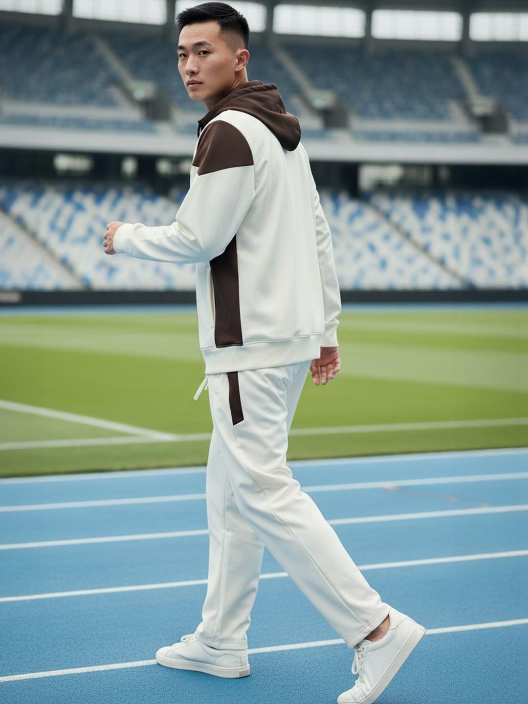 NOBERO Colourblocked Hood Tracksuits