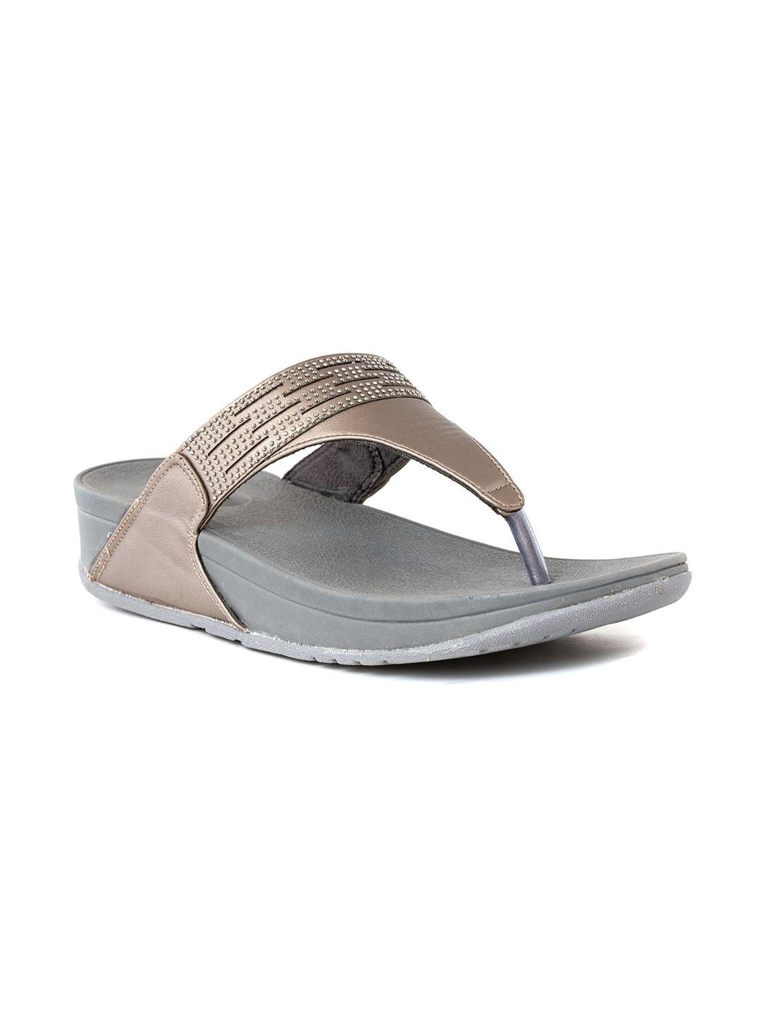 Khadims Textured Wedge Sandals