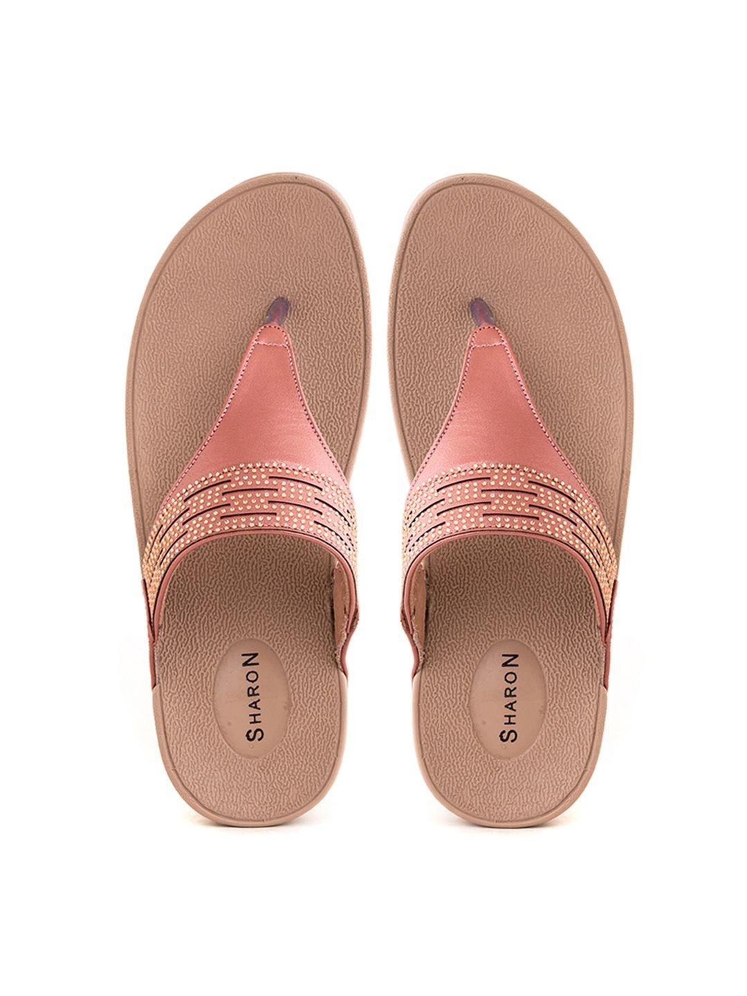 Khadims Textured Wedge Sandals