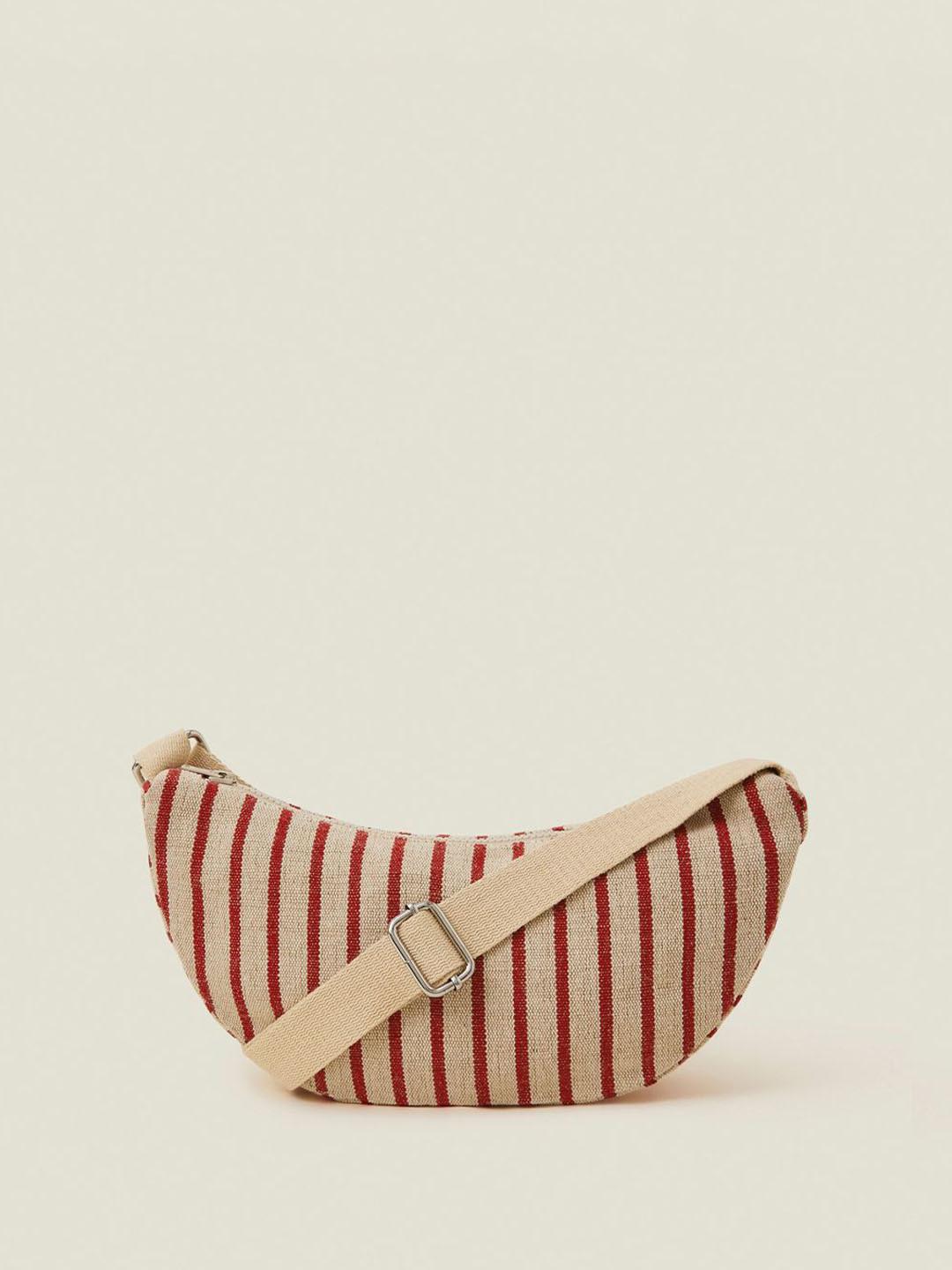 Accessorize Women Stripe Sling Bag