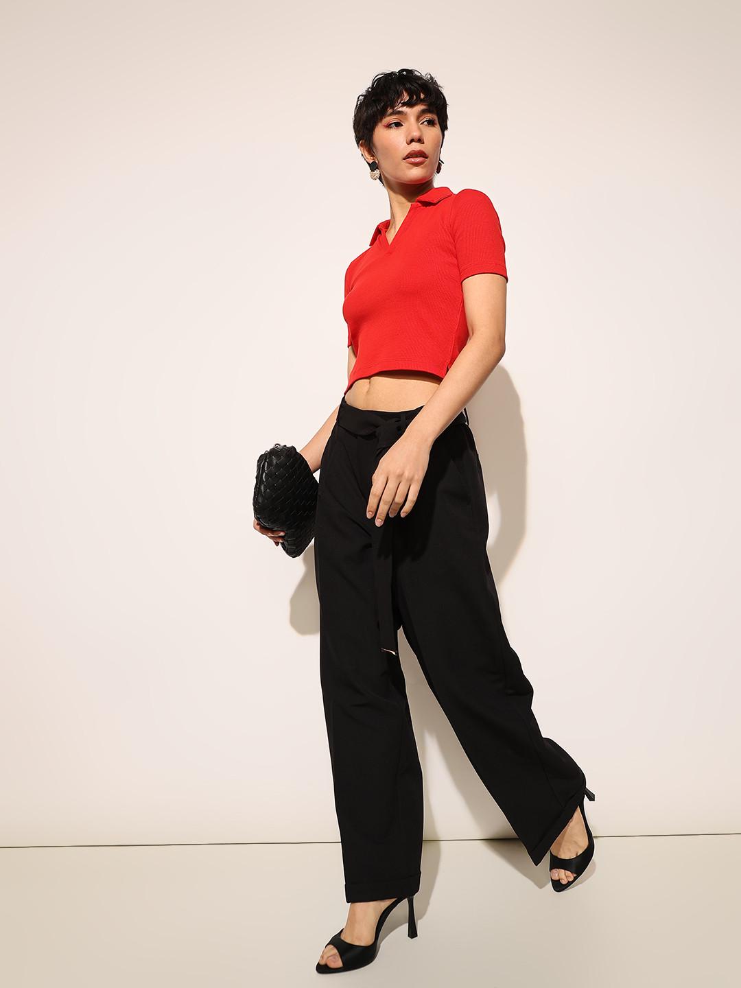 ONLY Women High-Rise Trousers