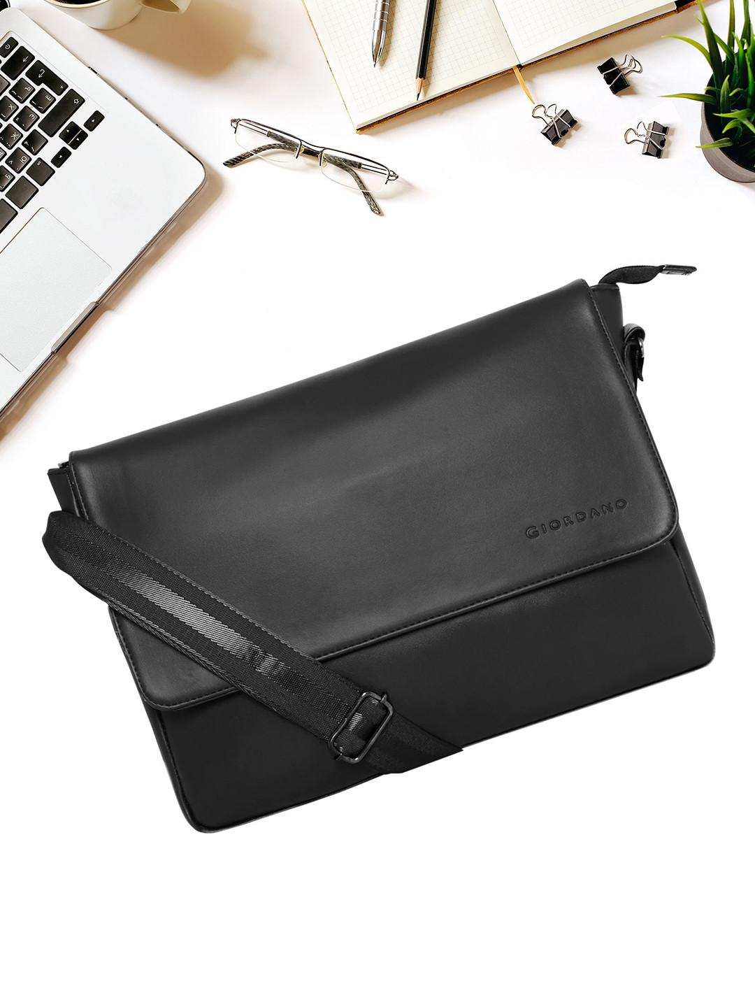 GIORDANO Unisex PU Laptop Bag