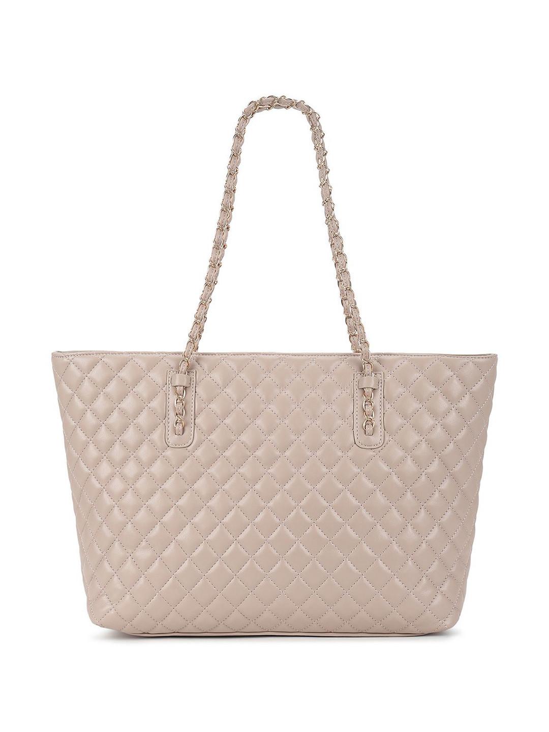 Fastrack Women Checked PU Laptop Bag