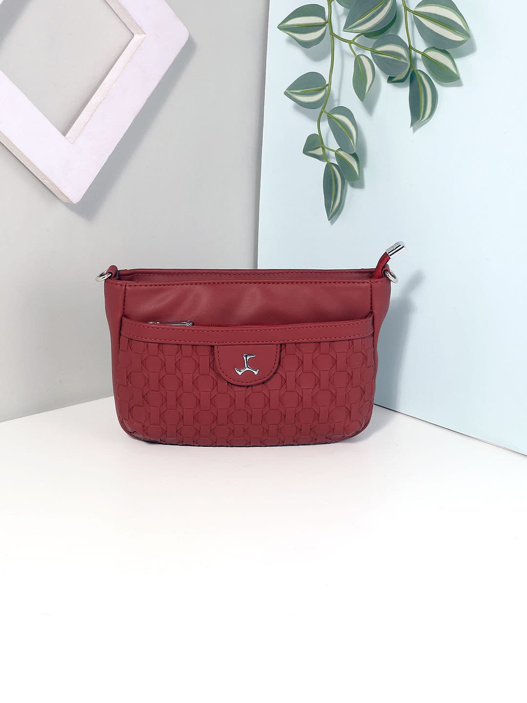Mochi Women Textured Structured Sling Bag