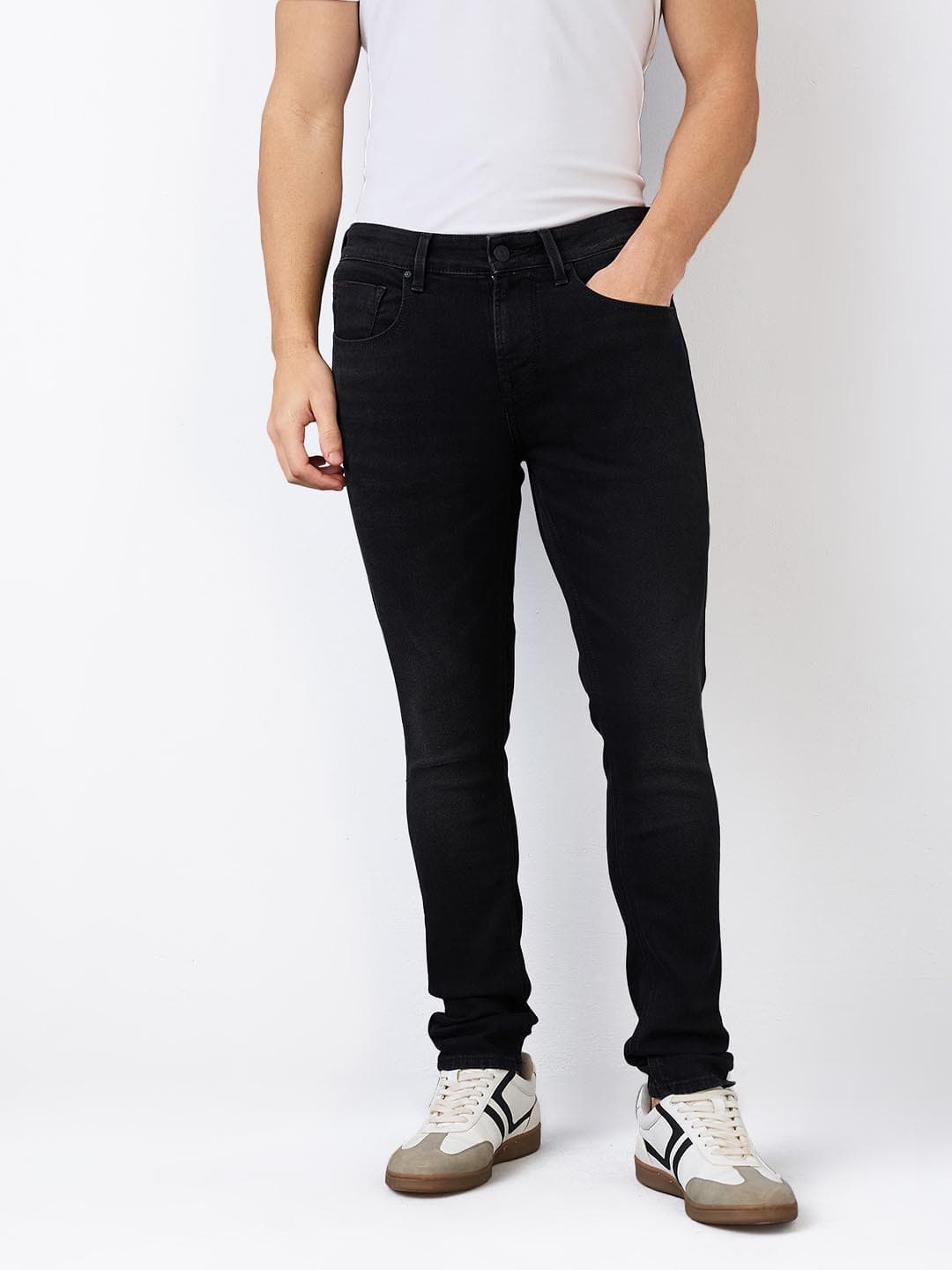 SPYKAR Men Slim Fit Low-Rise Jeans